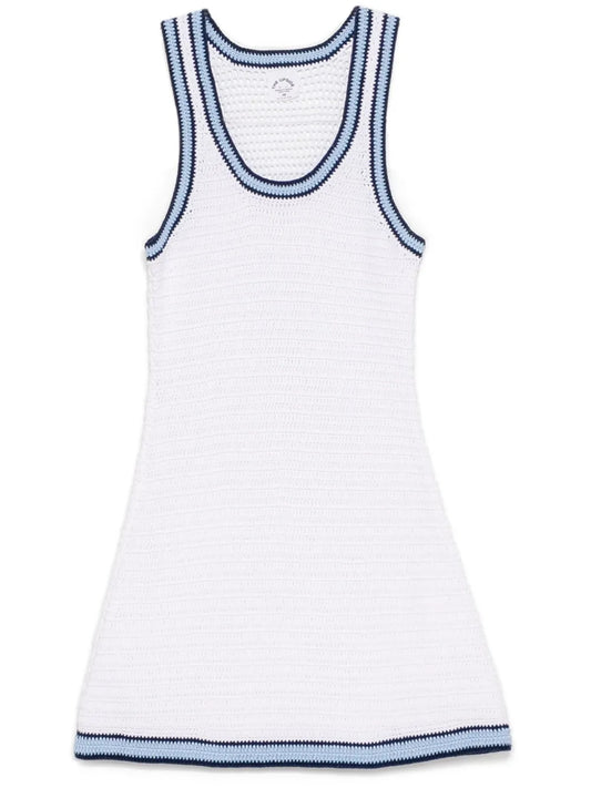 Elsa Crochet Mini Dress
