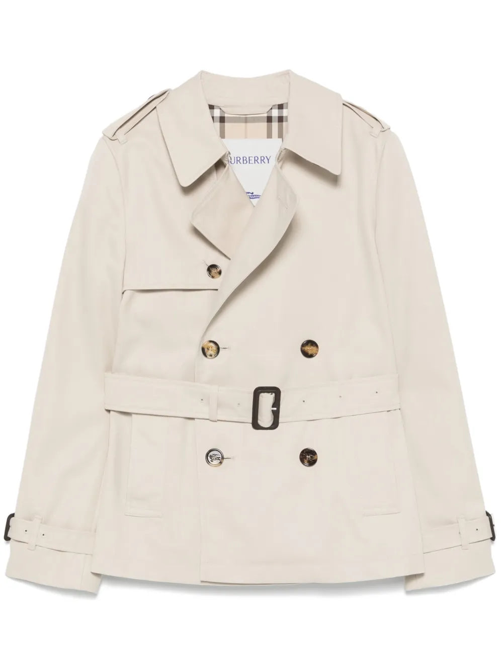 Double-Breasted Trench Jacket