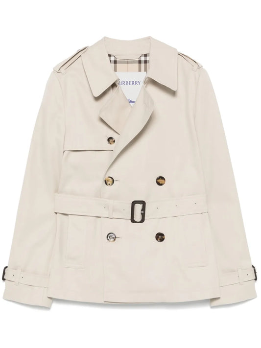 Double-Breasted Trench Jacket