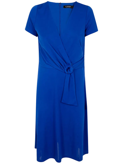 Wrap-Design Midi Dress