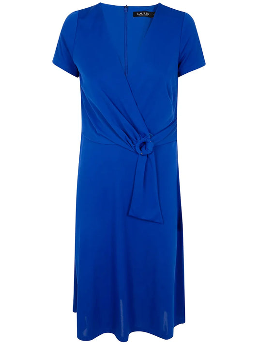 Wrap-Design Midi Dress