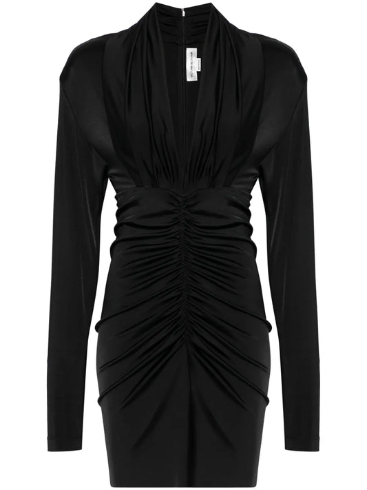 Ruched Mini Dress