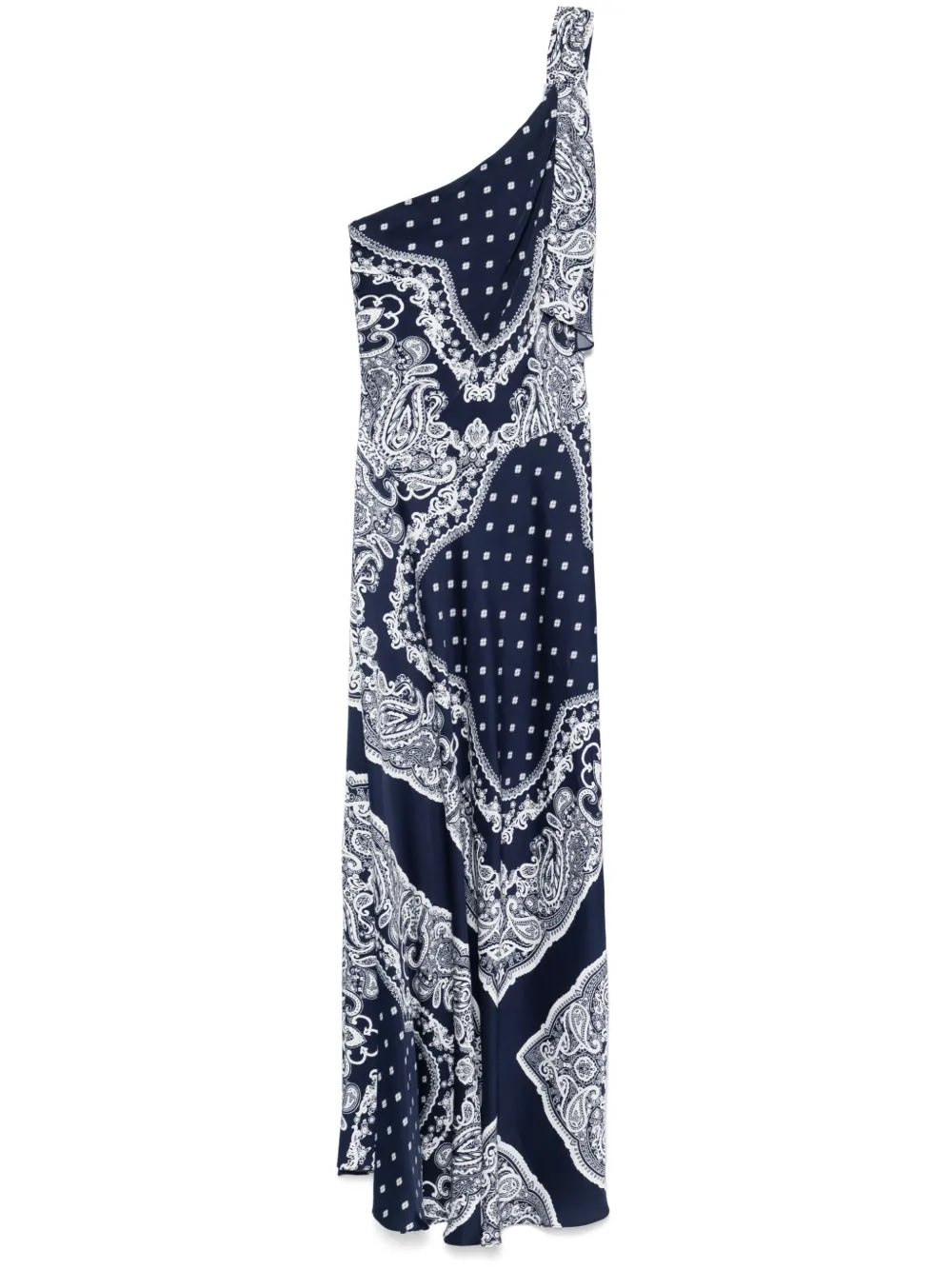 Paisley-Print Maxi Dress