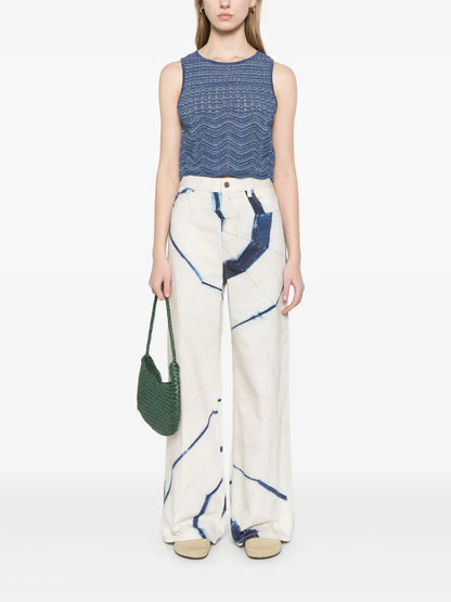Printed Jeans
