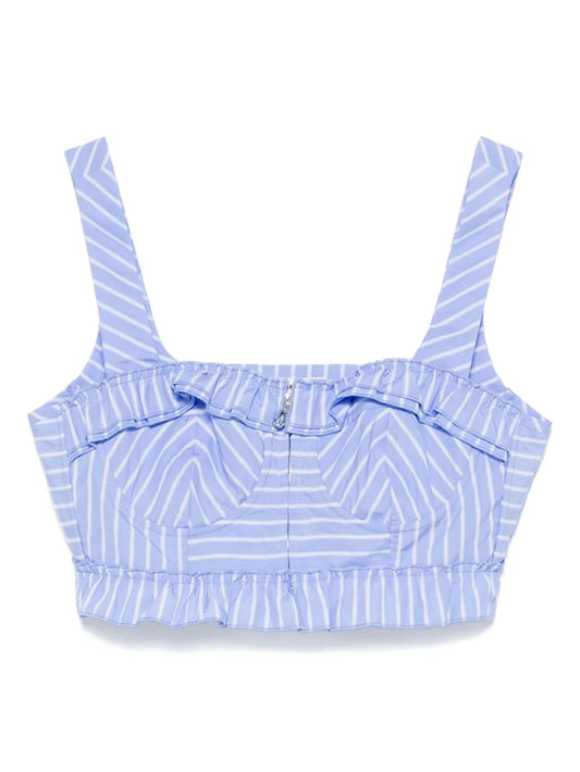 Striped Crop Top