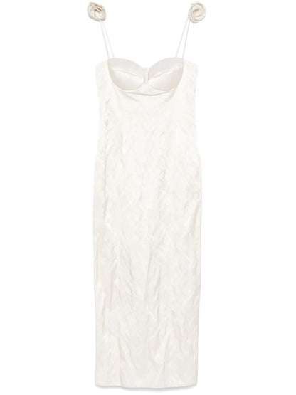 Rosette Midi Dress