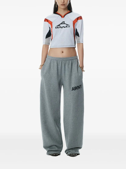 Graphic Articulated Trousers