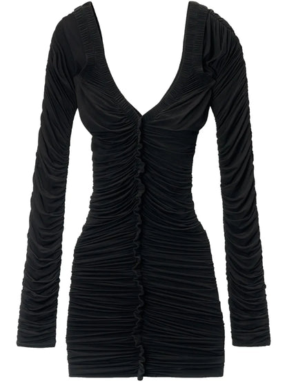 Ruched Mini Dress