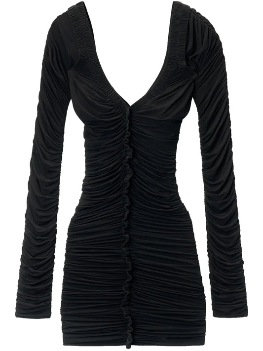 Ruched Mini Dress