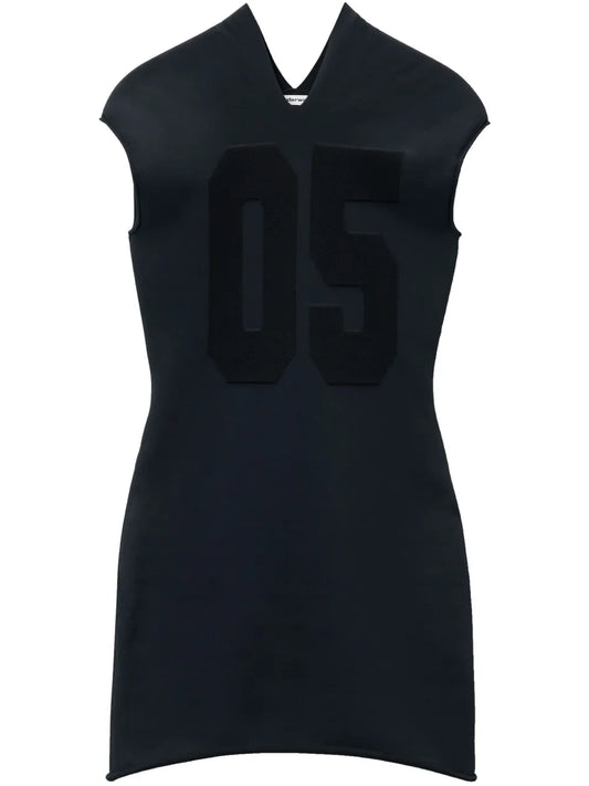 Jacquard Logo Mini Dress