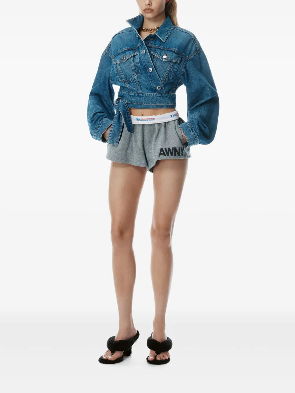 Wrapped Trucker Jacket