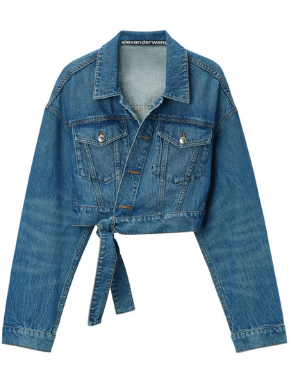 Wrapped Trucker Jacket