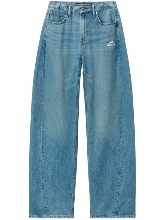 Wide-Leg Jeans