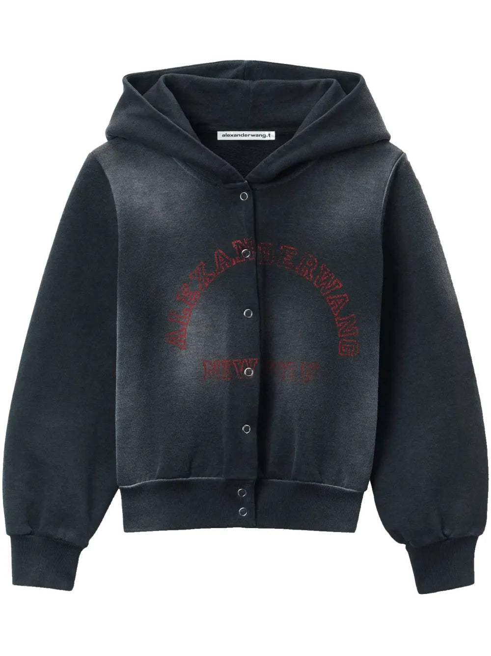 Distressed Hooded Jacket