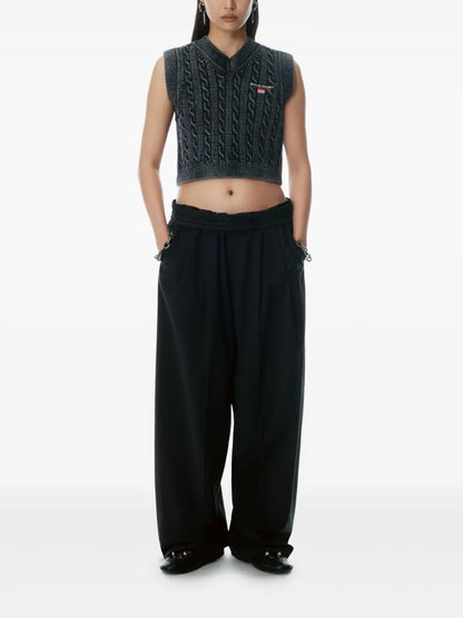 Cable-Knit Vest