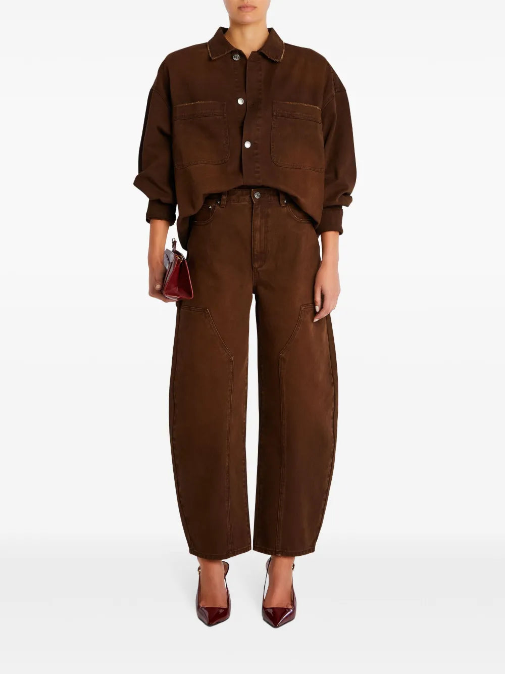 Marbel Barrel-Leg Jeans