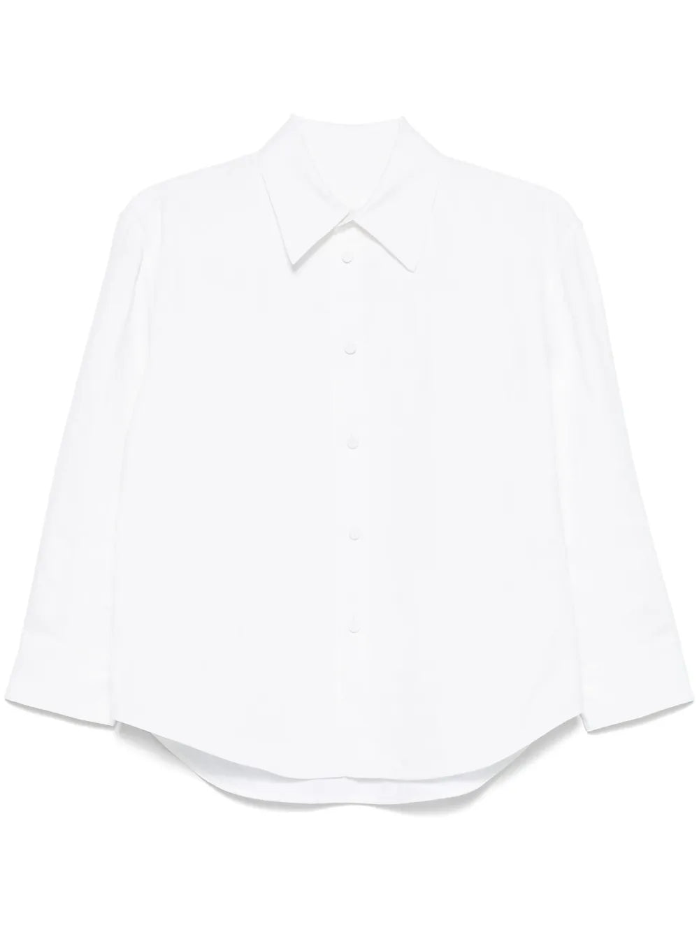 Coated Linen Shirt