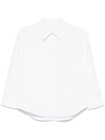 Coated Linen Shirt