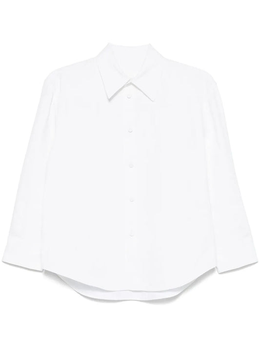 Coated Linen Shirt