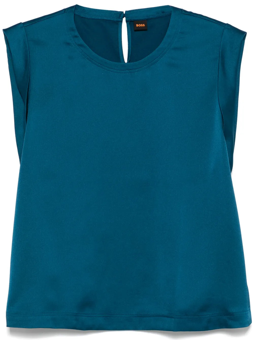 Satin-Effect Top