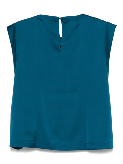 Satin-Effect Top