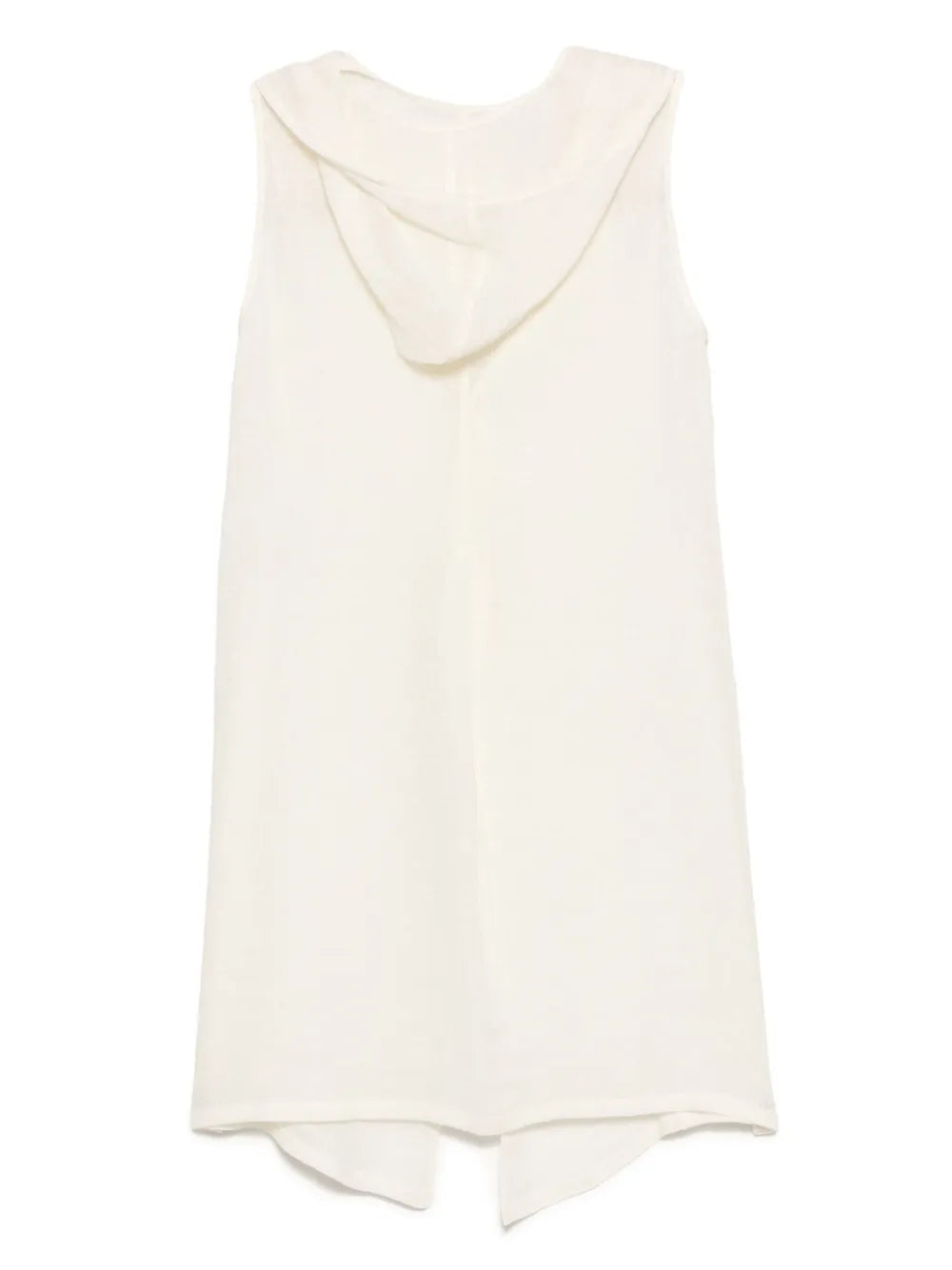 Semi-Sheer Construction Vest