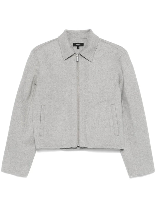 Mélange-Effect Jacket