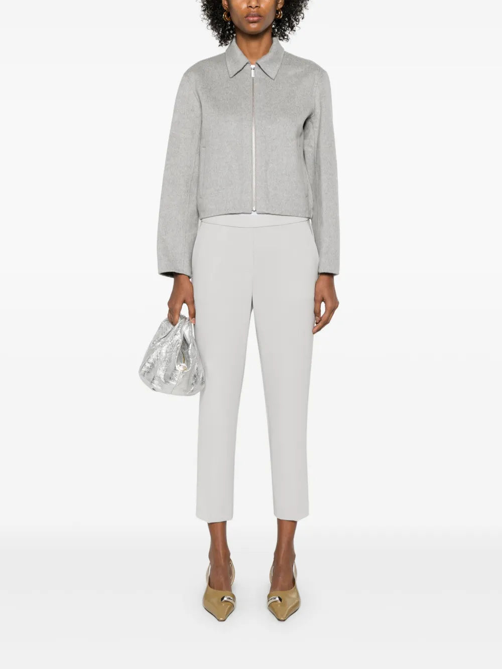 Mélange-Effect Jacket