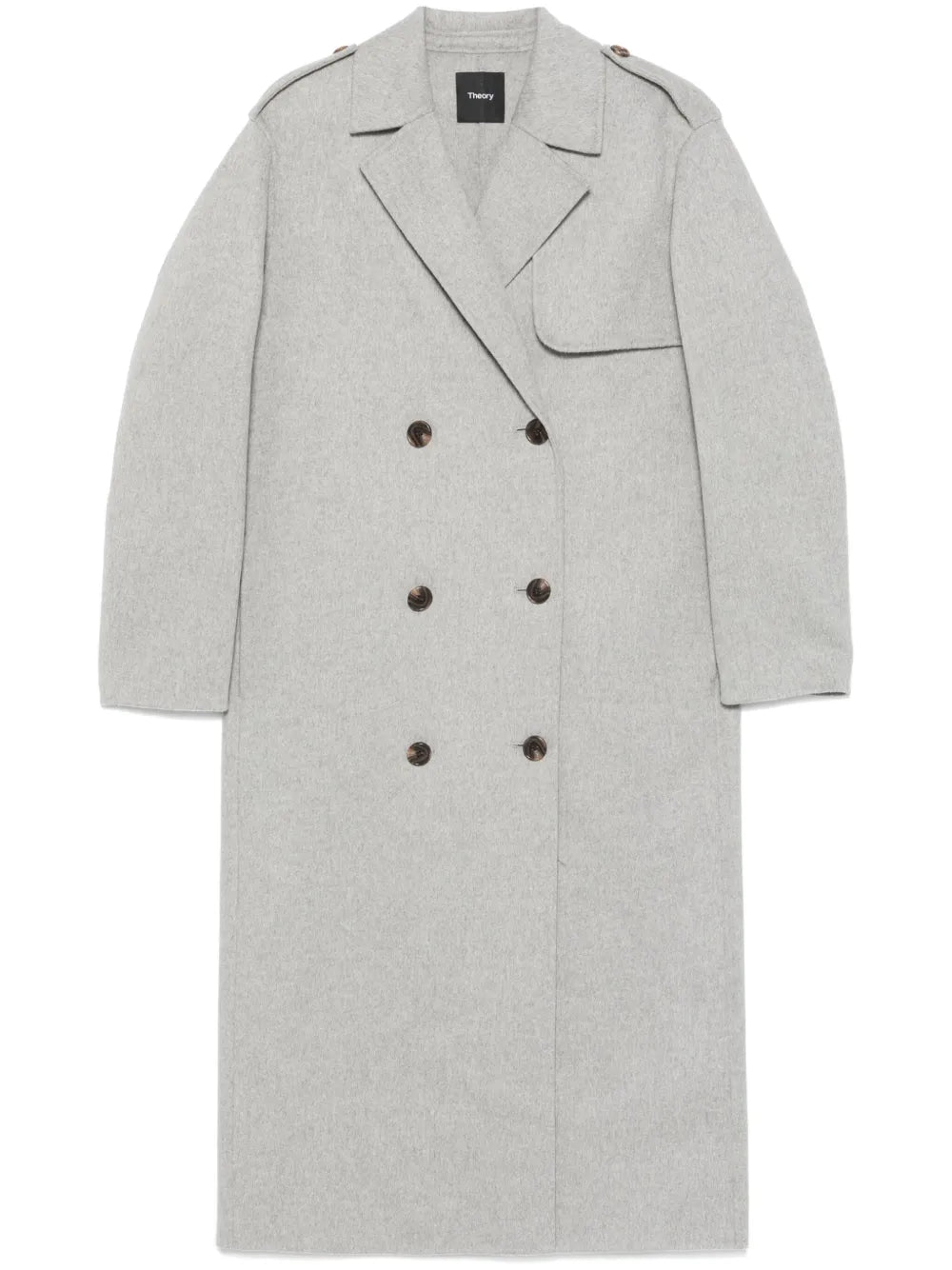 Mélange-Effect Coat