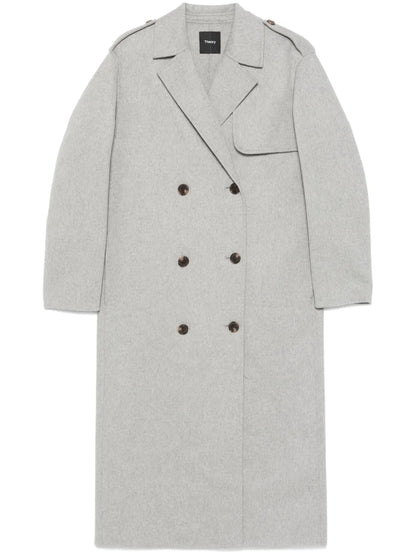 Mélange-Effect Coat