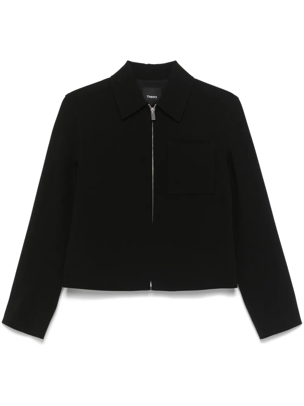 Crepe-Texture Jacket