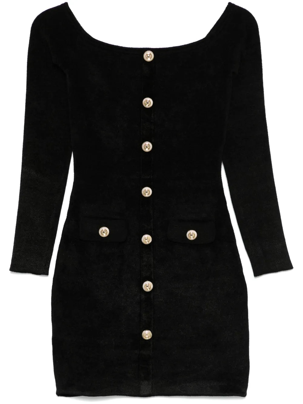 Chenille Knit Mini Dress