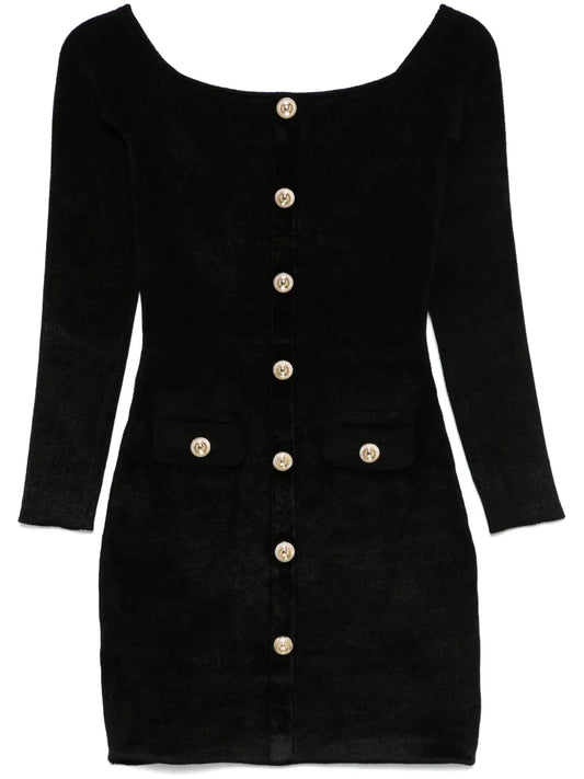 Chenille Knit Mini Dress