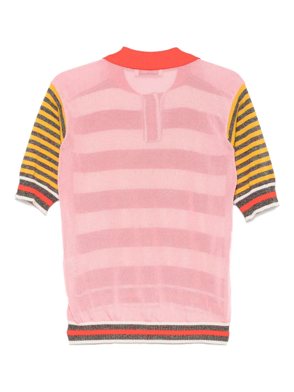 Striped Polo Top