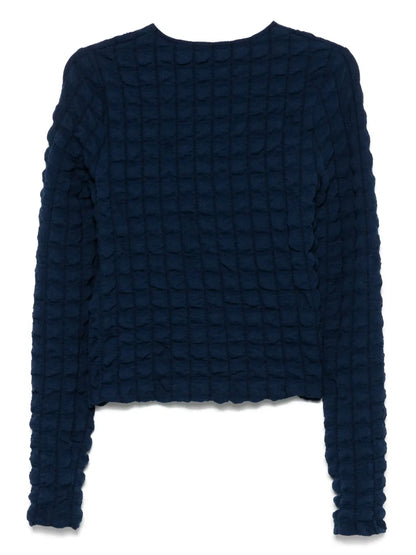 Waffle Blouse