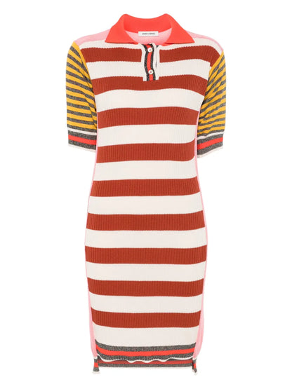 Striped Polo Dress