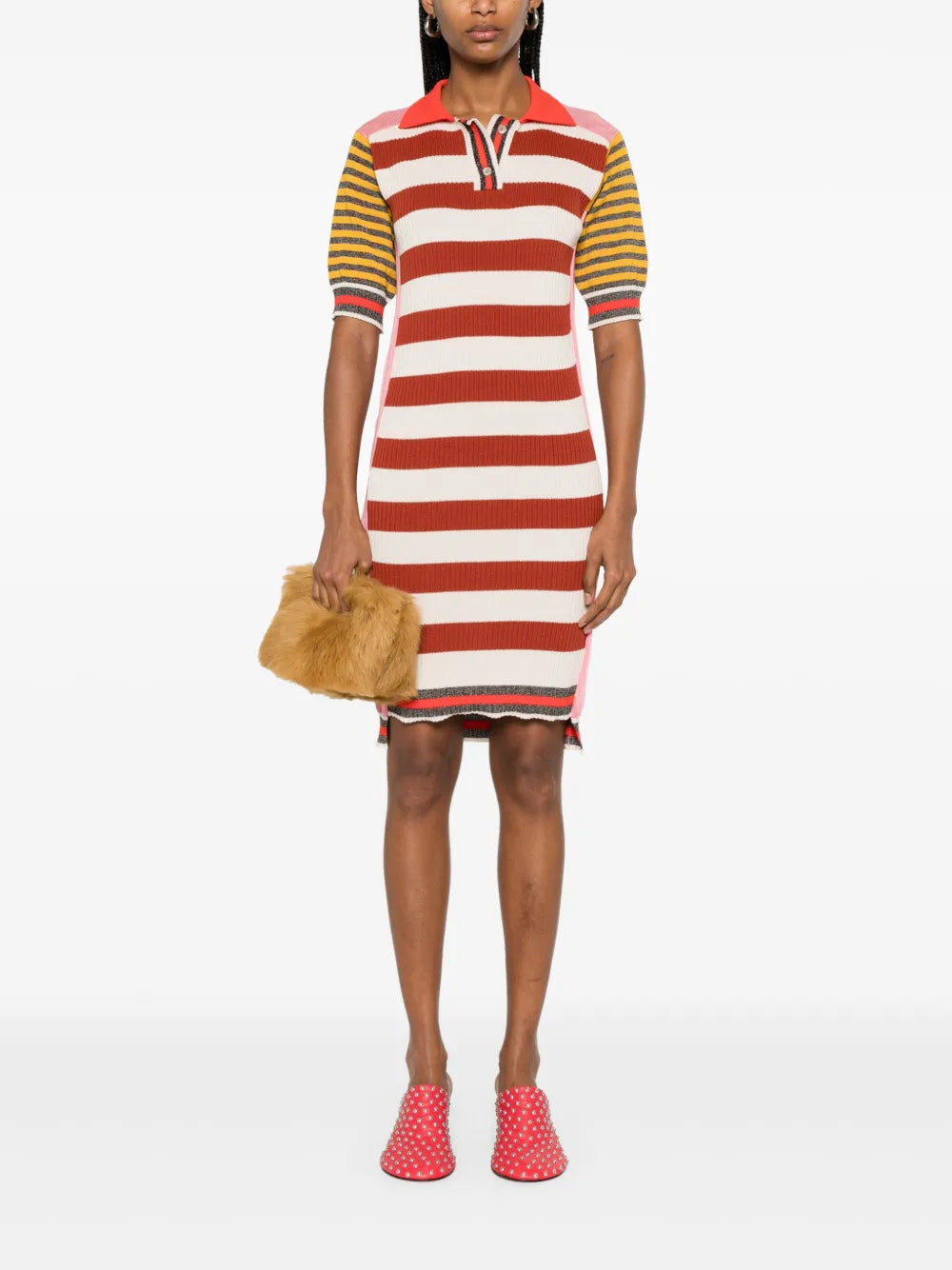 Striped Polo Dress