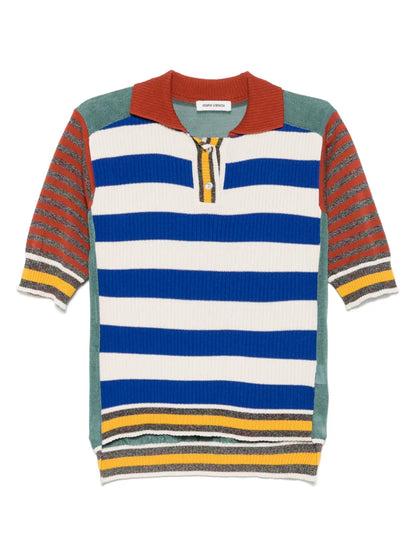 Colour-Block Polo Shirt