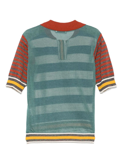 Colour-Block Polo Shirt