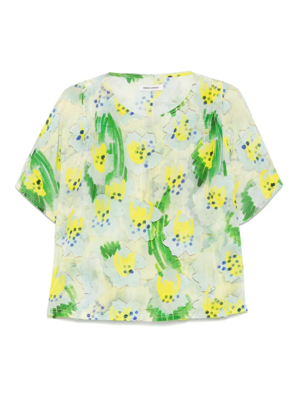 Frown Silk Blouse