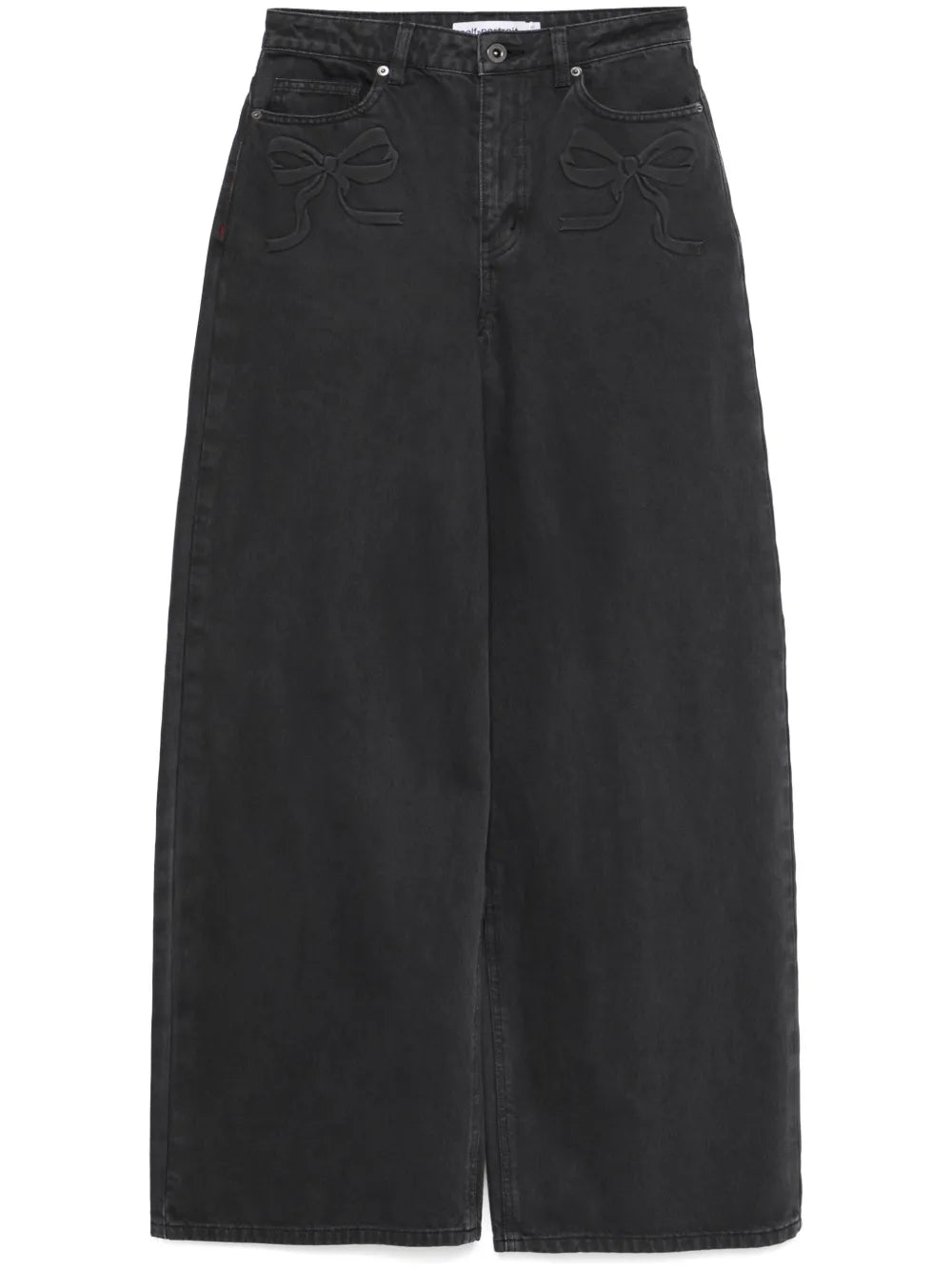 Bow-Motif Jeans