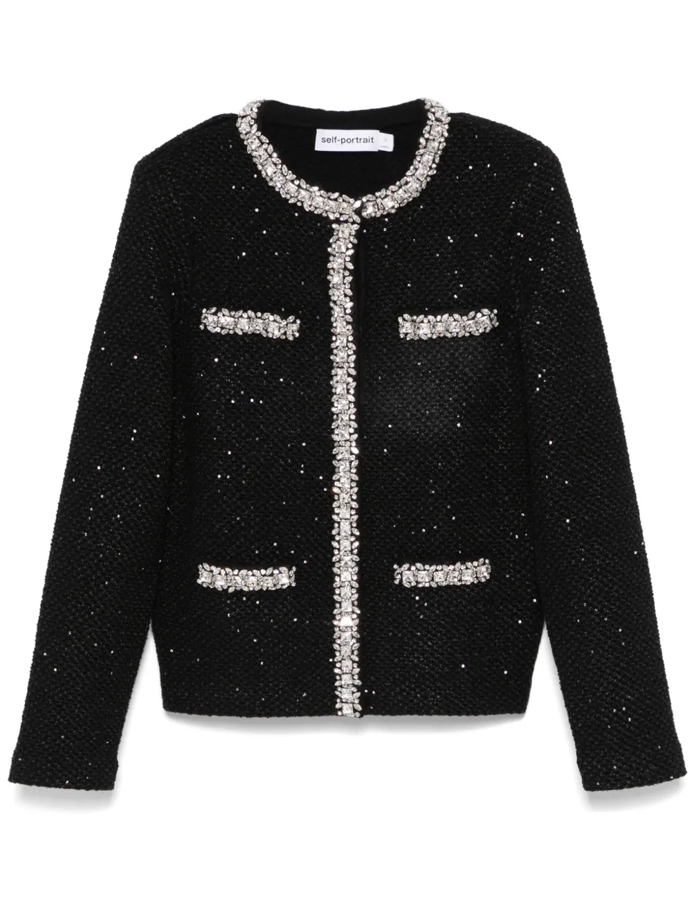 Sequin-Knit Jacket
