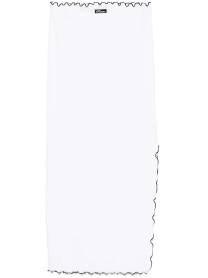 Ribbed Midi Skirt