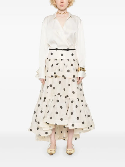 Crush Asymmetric Skirt