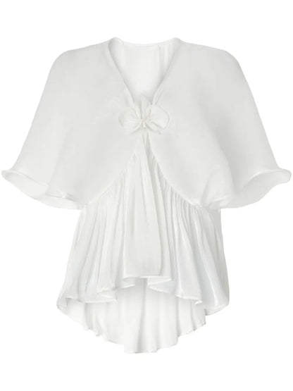 Pleated Blouse
