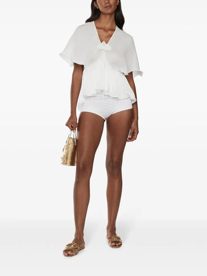 Pleated Blouse