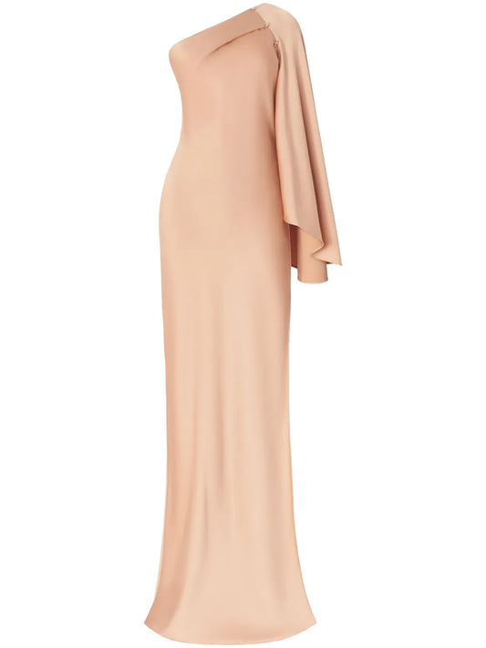 Cape Maxi Dress