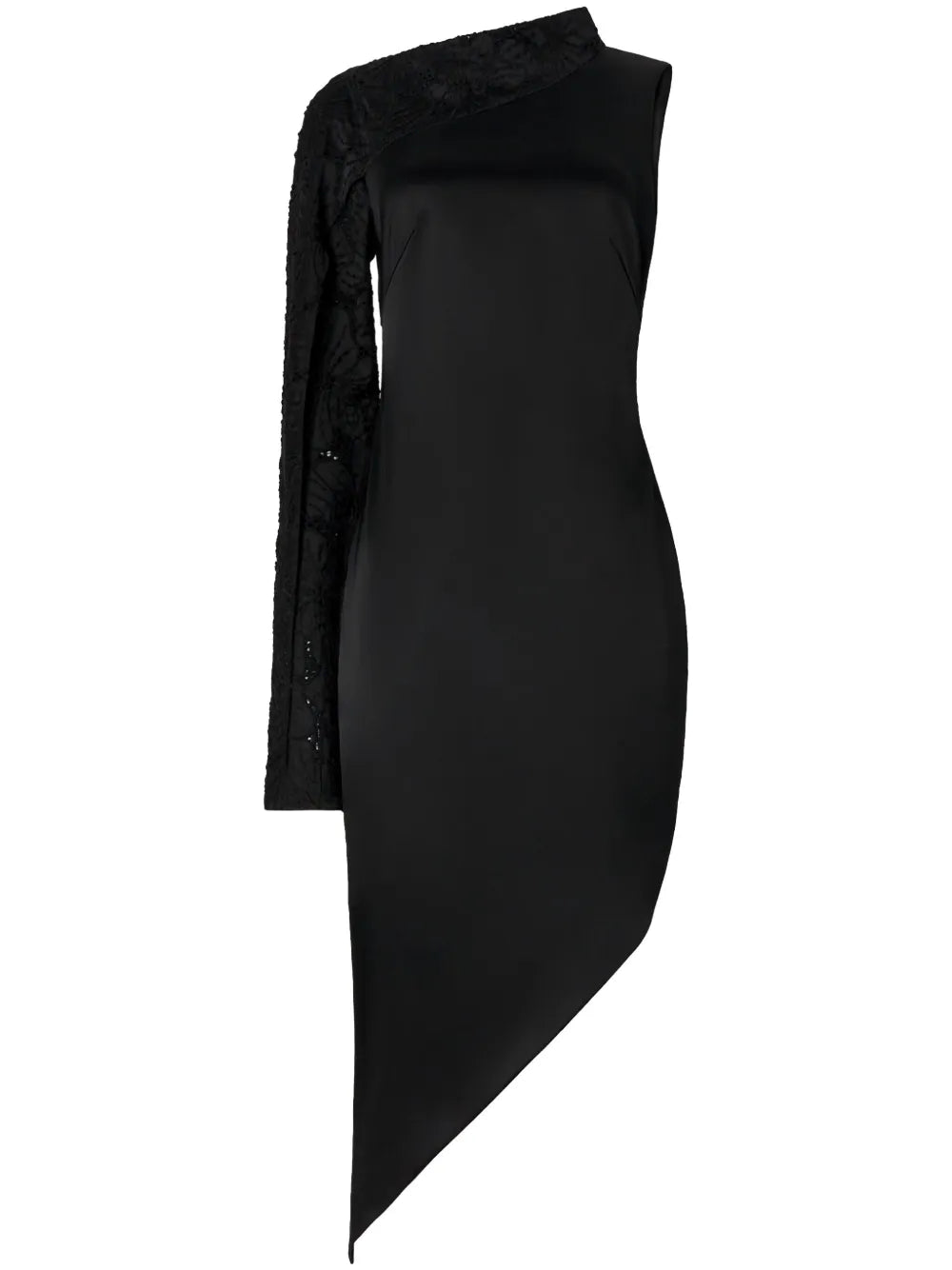 Asymmetric Midi Dress
