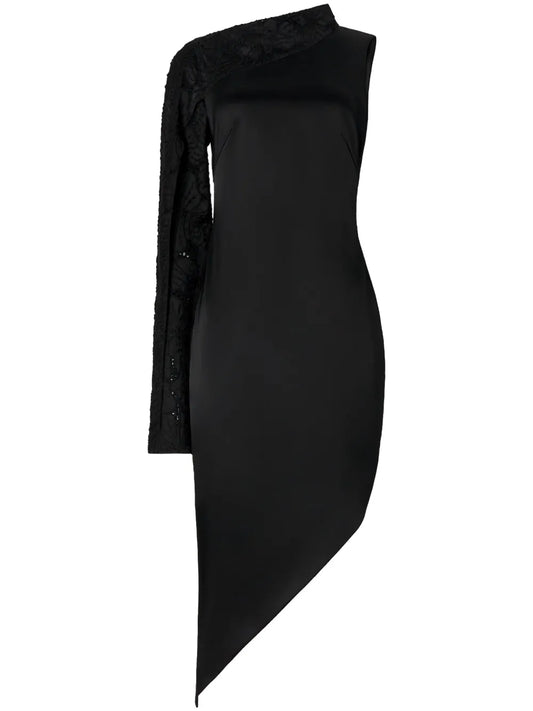 Asymmetric Midi Dress