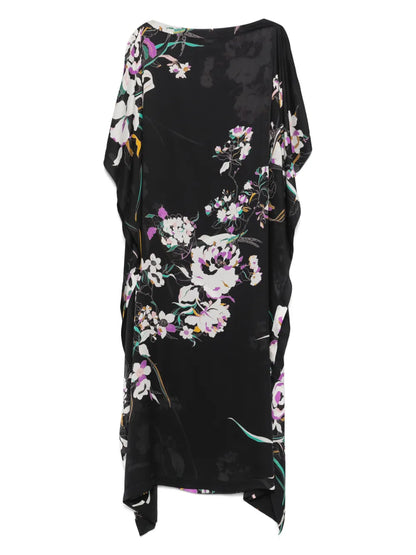 Floral-Print Maxi Dress